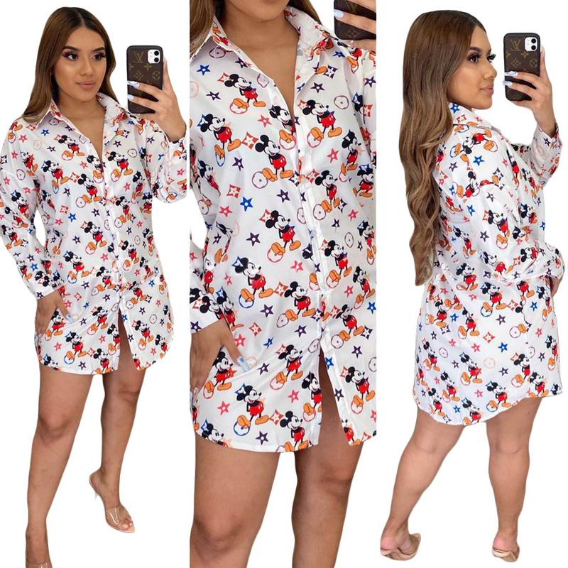 LV Dress s-2xl J2278
