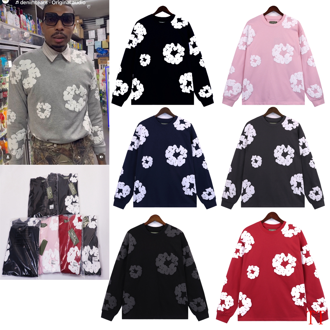 Denim Tears S-XL 20tr02