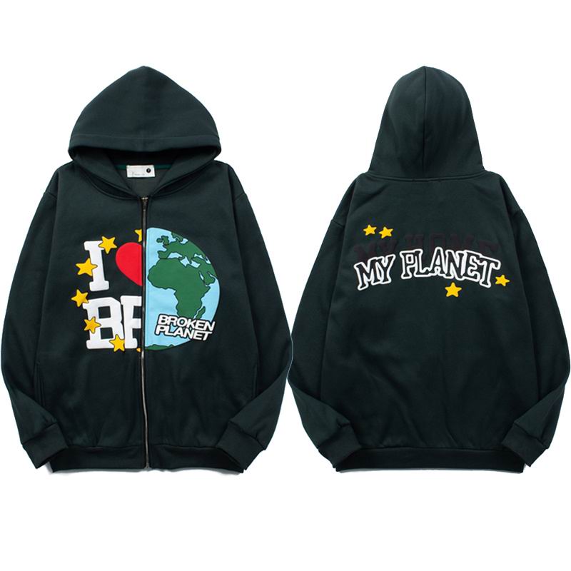 Broken Planet Hoodies 0923