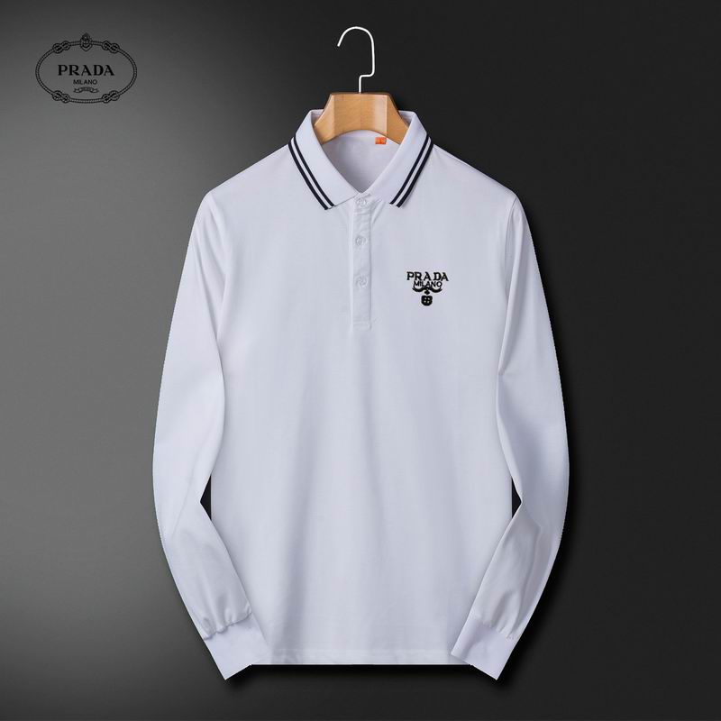 Prada 长袖翻领