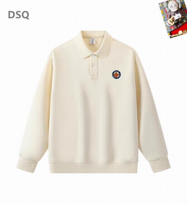 DSQ 长袖翻领
