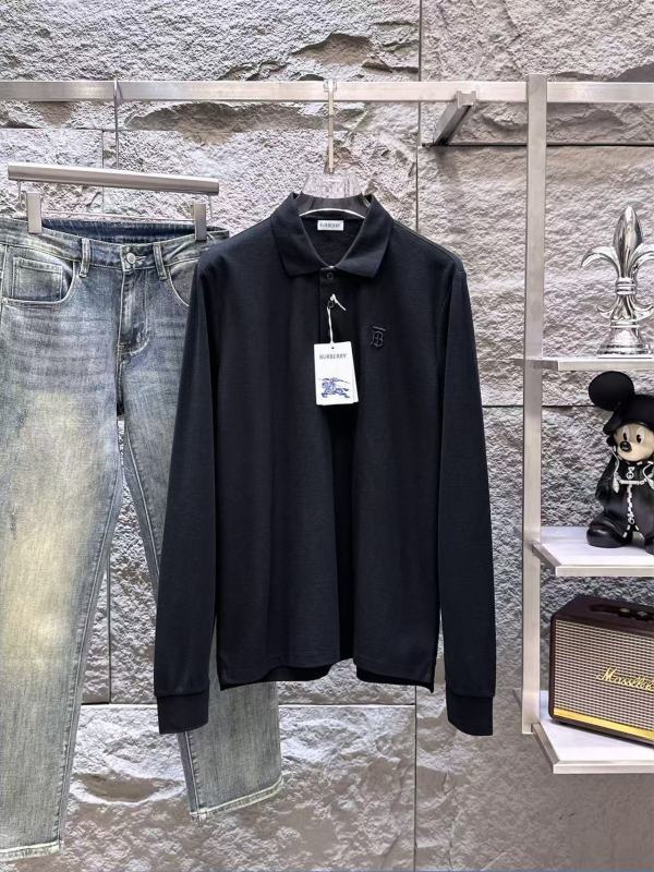 Burberry 长袖翻领